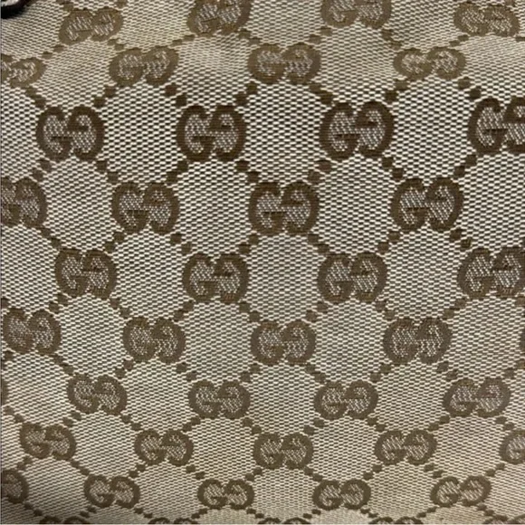 Gucci Tan Tote Bag with Iconic Design 100% Authentic - Picture 3 of 12